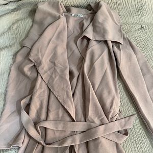Leg long thin trench coat from fashion nova